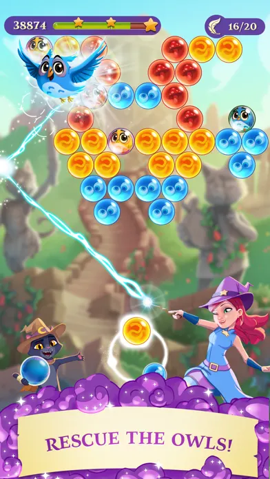 A game update screen